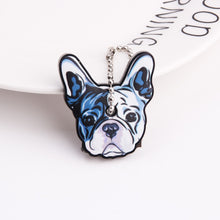 Load image into Gallery viewer, Cute Cartoon Keychain Silicone Stitch Protective Key Case Cover for Key Control Dust Cap Holder Gift Women Key Chain