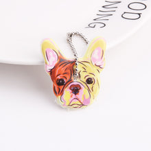 Load image into Gallery viewer, Cute Cartoon Keychain Silicone Stitch Protective Key Case Cover for Key Control Dust Cap Holder Gift Women Key Chain