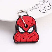 Load image into Gallery viewer, Cute Cartoon Keychain Silicone Stitch Protective Key Case Cover for Key Control Dust Cap Holder Gift Women Key Chain