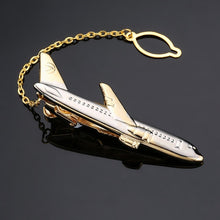 Load image into Gallery viewer, DY New and high quality laser engraving tie clip fashion style gold silver and black men's business tie pin Free Delivery
