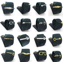 Load image into Gallery viewer, Free Shipping Men's Tie Clips 29 Designs Option Novel Superheroes Style Anchor Design Tie Pins Wholesale &amp; Retail Arrow Clips
